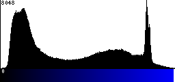 Blue Histogram
