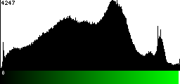 Green Histogram