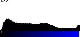 Blue Histogram