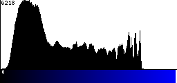Blue Histogram