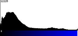 Blue Histogram