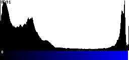 Blue Histogram