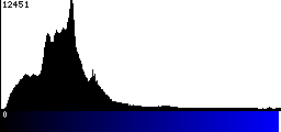 Blue Histogram