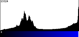 Blue Histogram
