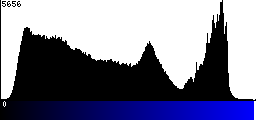 Blue Histogram