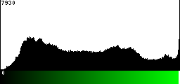 Green Histogram