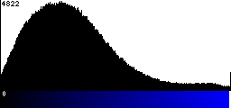 Blue Histogram