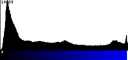 Blue Histogram