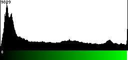 Green Histogram
