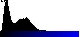 Blue Histogram