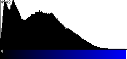 Blue Histogram