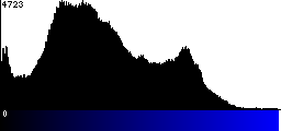 Blue Histogram