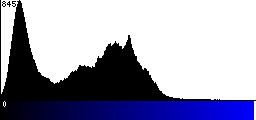 Blue Histogram