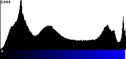 Blue Histogram