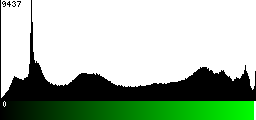 Green Histogram