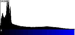 Blue Histogram