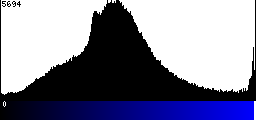 Blue Histogram