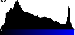 Blue Histogram