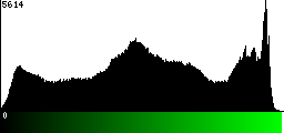 Green Histogram