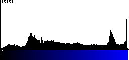 Blue Histogram