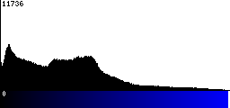 Blue Histogram