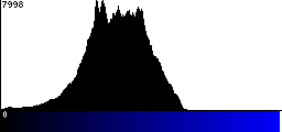 Blue Histogram
