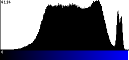 Blue Histogram