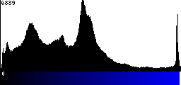 Blue Histogram