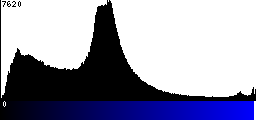 Blue Histogram