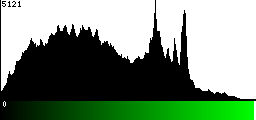 Green Histogram