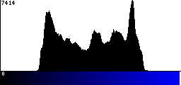 Blue Histogram