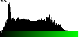 Green Histogram