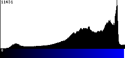 Blue Histogram