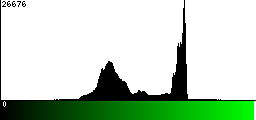 Green Histogram