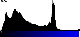 Blue Histogram