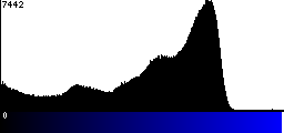 Blue Histogram