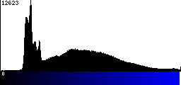 Blue Histogram