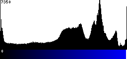 Blue Histogram