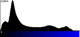 Blue Histogram