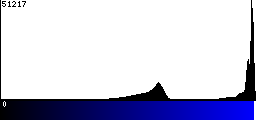 Blue Histogram
