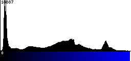 Blue Histogram