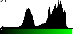 Green Histogram