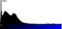 Blue Histogram