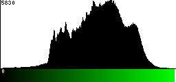 Green Histogram