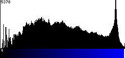 Blue Histogram