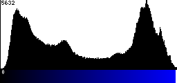 Blue Histogram