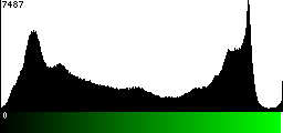 Green Histogram
