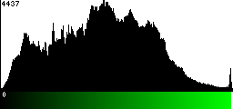 Green Histogram