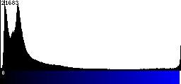 Blue Histogram