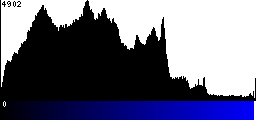 Blue Histogram